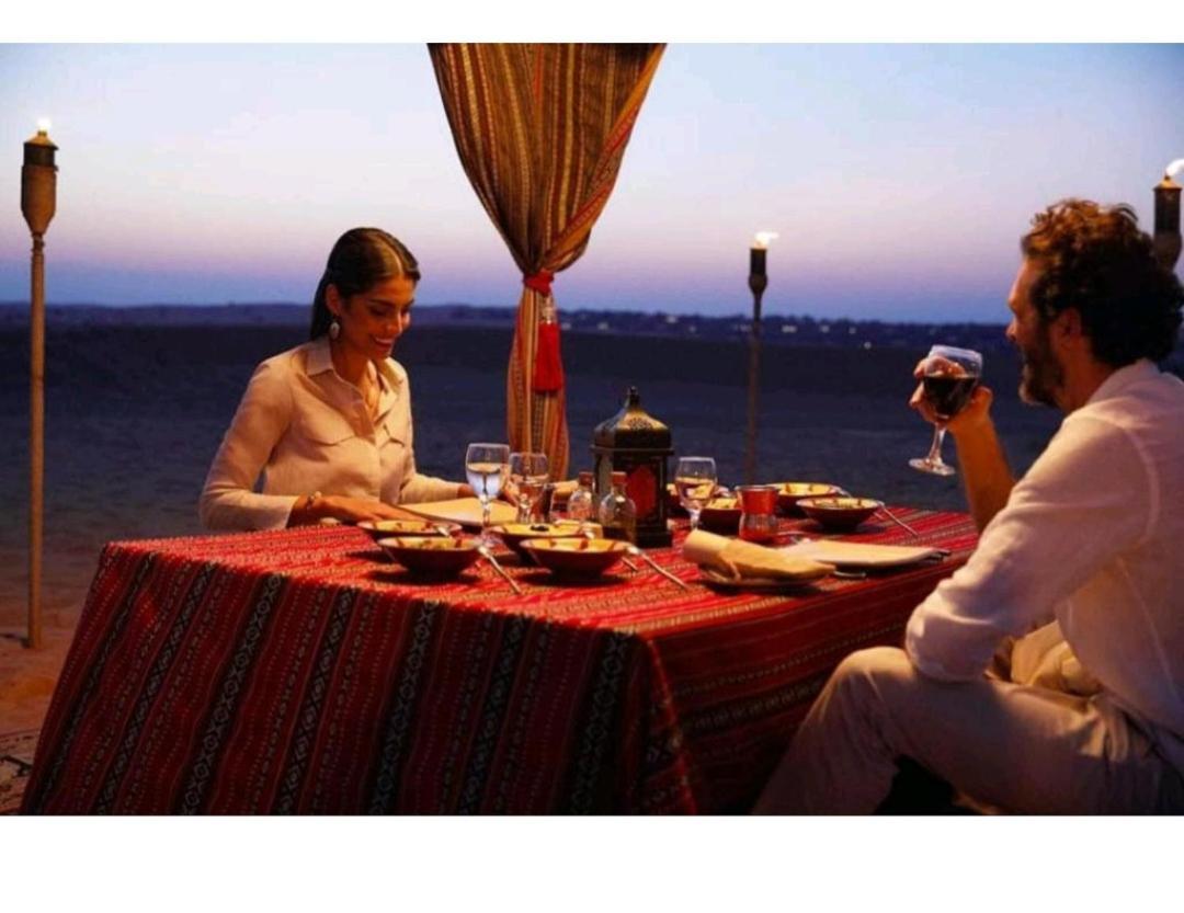 Golden Sandstone Hotel Desert Safari Camp Jaisalmer Exterior foto