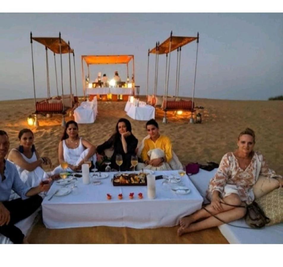 Golden Sandstone Hotel Desert Safari Camp Jaisalmer Exterior foto