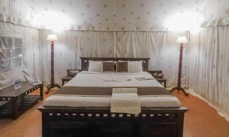Golden Sandstone Hotel Desert Safari Camp Jaisalmer Exterior foto
